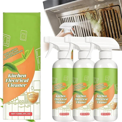 Electrolyzed Ion Kitchen Cleaner Spray, Multi-purpose Household and Kitchen Cleaning Spray, Kitchen Appliance Cleaner, Multi Purpose Cleaner for Hold, Oven, Stove, Range Hood (3 Pcs)