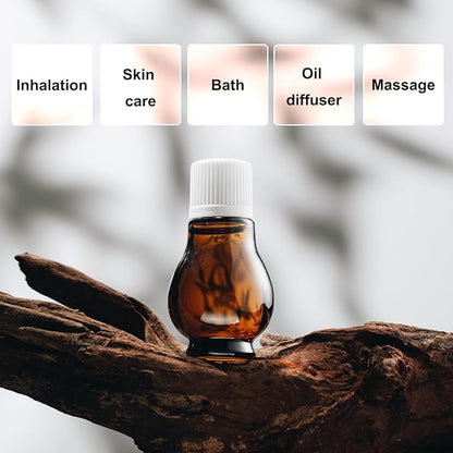 2 Scents Natural Essential Oil Refill and Wick Set (Happy Citrus, Dry Lavender) for DIY Plug-in Air Freshener w/Earffloz Fragrance Plug Oil Diffuser (2x20ml Essential Oil + 2 Wicks)