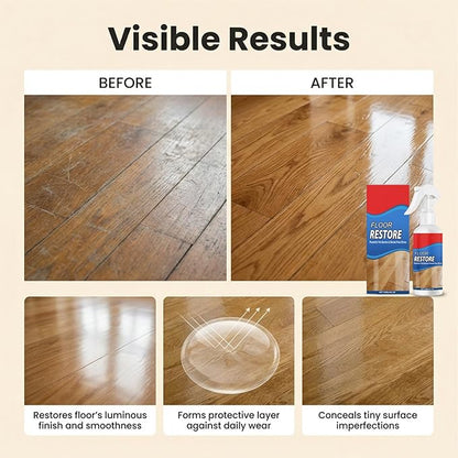 MultiSurface Wood Floor Removes Dirt Leaves Freshing Plant Scent Polishing Restorer Gentle Liquid Polish Sprays