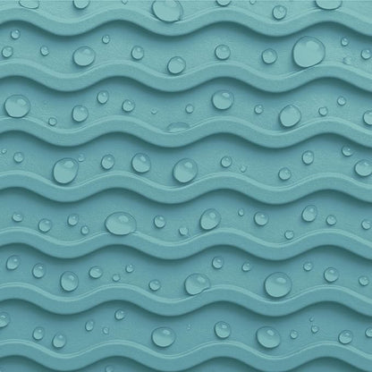 Silicone Drying Mat 16 × 12 – Teal Green Non-Slip Sink Mat for Kitchen Counter, Heat-Resistant Food-Grade Dish Pad, Easy-Clean Multipurpose Drawer Liner (Teal Green, 16" x 12")