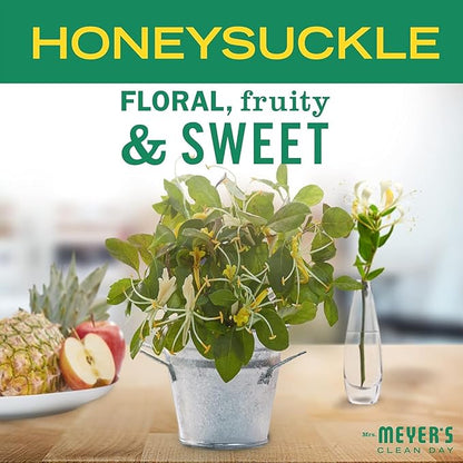 Mrs. MEYER'S CLEAN DAY Liquid Dish Soap, Honeysuckle, 16 fl. oz (Pack of 2)