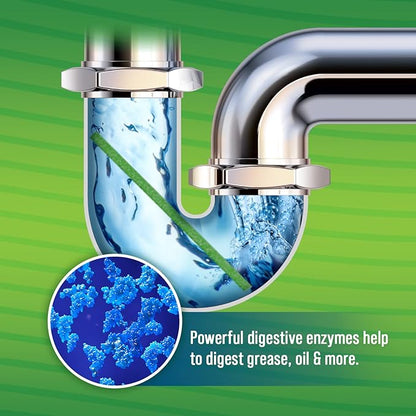 Green Gobbler Liquid Hair Drain Clog Remover | For Toilets, Sinks, Tubs & Fresh Scent Drain Sticks | 12 Pack | Drain Cleaner & Deodorizer