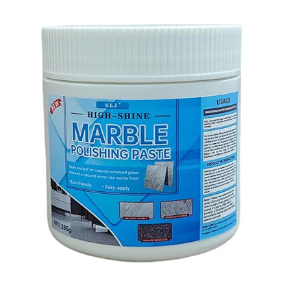 Granite Polishing Paste, Marble Cleaner Countertop, Stone Etch Remover - Professional Polish Compound for Granite, Marble, Quartz & Natural Stone | New Polishing Upgrade, Easier to Use