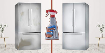 Superio Brushed Stainless Steel Cleaner and Protector 17 Ounces- 500 Milliliter