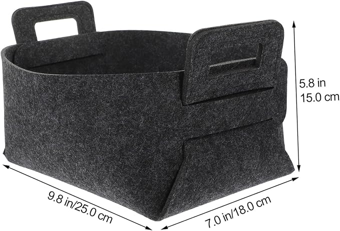 Healifty Collapsible Laundry Basket Foldable Hamper with Capacity for Clothes and Blankets Portable Storage Organizer with Smooth Surface Space Saving Design for Home and Travel Dark Gray