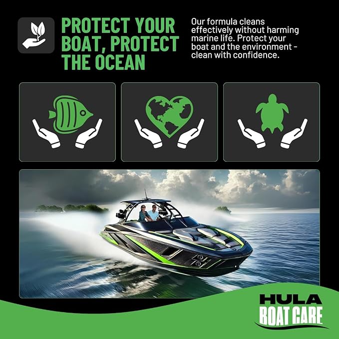 Hula Multi-Surface Cleaner — EVA Foam, Vinyl, and Carpet, 5 Gallon — Bulk Marine Interior Cleaner for Detailers and Fleets, Biodegradable, Made in USA