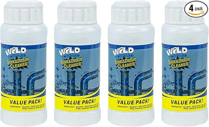 Wild Tornado Pipe Dredge, Powerful Sink and Drain Cleaner Powder, Fast Foaming Drain Cleaner for Kitchen and Pipes Cleaning Tool
