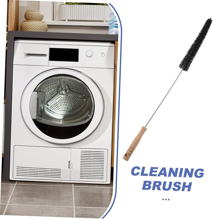 Refrigerator Coil Brush Dryer Vent Cleaner Soft Bristles Washing Machine Drum Brush Easy Cleaning
