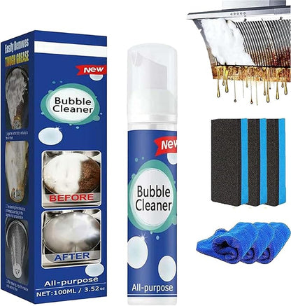 Brimetha Cleaner, Brimetha Kitchen Clean, North Moon Bubble Cleaner Foam, All-Purpose Bubble Cleaner Foam Spray Kitchen Deep Cleaning Spray (1Pcs)