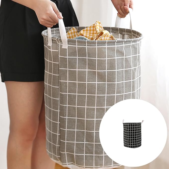 Sturdy Storage Basket Ideal for Wet Laundry in Various Rooms Cloth Laundry Organizers