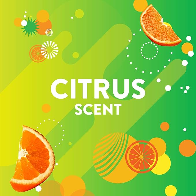 Scrubbing Bubbles Flushable Toilet Bowl Wand Cleaner Refills, Fresh Brush Cleaner Toilet Refill Pads, Removes Limescale & Odors, Citrus Scent,20 Count (Pack of 4)