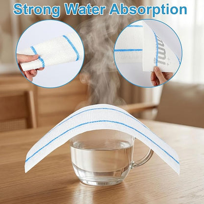 Flammi Semi-Disposable Microfiber Mop Pads Compatible with Shark S1000 S1000A S3250 S3251 S3101 SK410 SK435CO SK460 SK140 SK141, 30 Pack