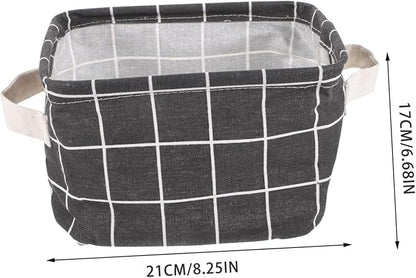 DECHOUS 2Pcs Storage Basket Versatile Organizer Bin for Cabinet Closet Laundry and Home Decor Easy to Transport Durable Design
