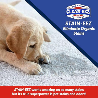 Clean-eez Stain-eez Carpet Cleaner Spray – Pro-Biotics & Enzyme Power for Ultimate Stain & Odor Elimination – Best Pet Carpet Cleaner