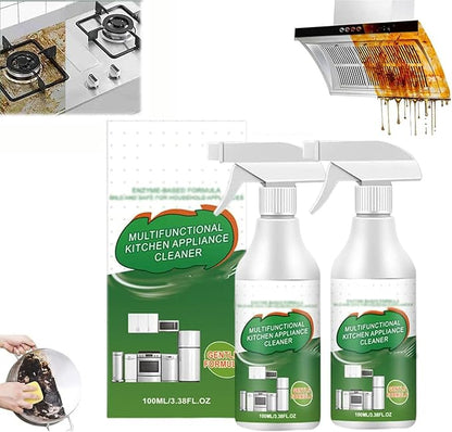 Multi-Purpose Enzyme Foam Cleaner,Powerful Multipurpose Kitchen Appliance Cleaner Spray for Kitchen & Home,Natural Formula (1 Pcs)