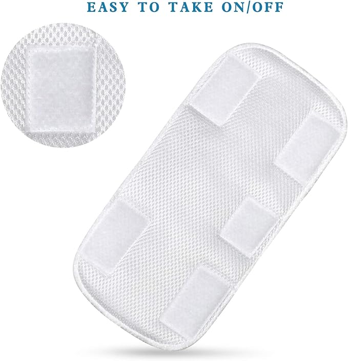 HYCLES Replacement Sienna Luna Cloth Pads Microfiber Mop Pads 6 Pcs for Steamer Head SSM-3006 Washable Cleaning Pads for Floor