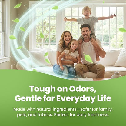 Air Scense Odor Eliminator for Strong Odors – Multi-Surface Deodorizer Spray for Home, Cars, Upholstery & More – Pet Odor Eliminator That Permanently Removes Smells – Light Fresh Scent