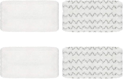 4 Pack Steam Mop Pads for Bissell Symphony 1252 1606670 1543 1652 1132 1530 11326 Vacuum and Steam Mop, Bissell 2747A Replacement Pads, Bissel Symphony Pet Mop Pads, Microfiber Washable & Reusable