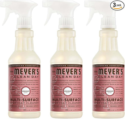MRS. MEYER'S CLEAN DAY Multi-Surface Everyday Cleaner, Rosemary Scent, 16 Ounce Bottle, Pack of 3