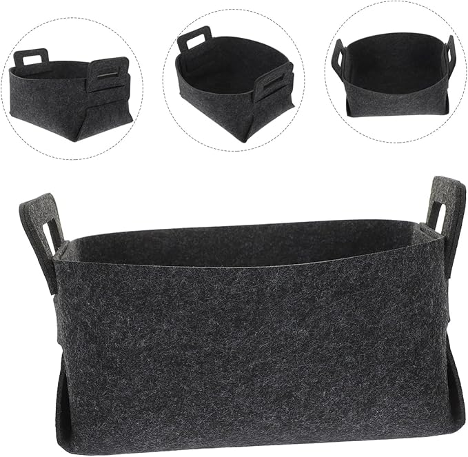 VICASKY Foldable Laundry Basket for Bathroom and Nursery Capacity Clothes Hamper and Organizer Portable Storage Bin with Strong Load Bearing for Home Bedroom Dorm and Grey