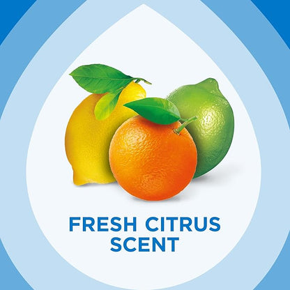 Pledge Antibacterial Multisurface Cleaner Spray, Wood Furniture, Stainless Steel, and Electronics Cleaner, Sanitizes as Cleans, Remove Dust and Messes - Fresh Citrus Scent, 9.7oz, Pack of 3