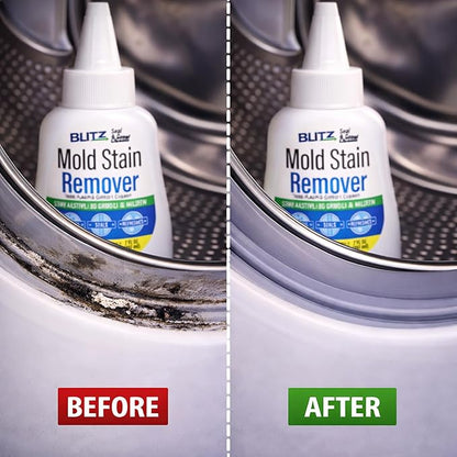 Heavy Duty Gel Cleaner – Thick Gel Formula for Bathrooms, Showers, Washing Machines, Grime, Grunk and Tiles – Targets Tough Stains and Odors – No Harsh Scrubbing Required – Easy to Apply
