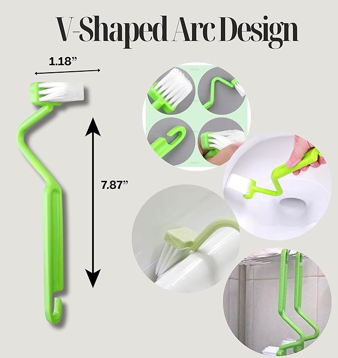 Cleaning Supplies - 27Pcs Cleaning Tools - 5 Scrub Sponges, 12 Crevice Cleaning Brush, 10 Non Scratch Wire Dishcloth. Smart Kitchen Tools, Bathroom & Kitchen. Home Must Haves.