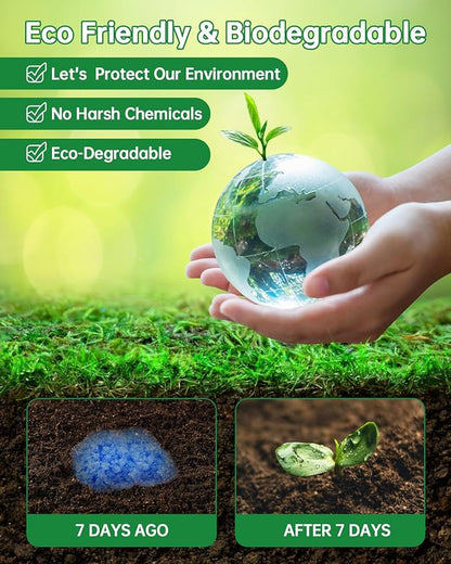 Portable Toilet Gel 20 Packs Camp Toilet Gel Portable Poo Gel for Powder Absorbent Powder for Outdoor Camping Hiking Emergency