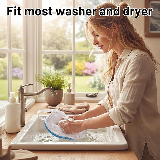 4Pcs Bra Washing Bags for Laundry, Mesh Laundry Bags for Delicates, Garment Bag for Washing Machine Suitable for Protect Clothing From Deformation