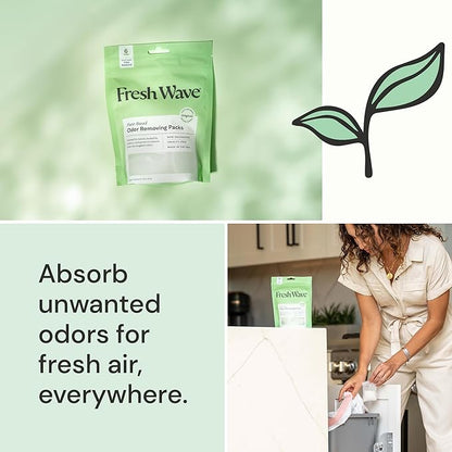 Fresh Wave Odor Eliminating & Deodorizing Packs | Bag of 16