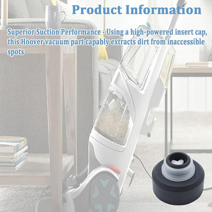 440012803 Solution Tank Cap for Hoover PowerDash Pet, SmartWash, and FloorMate Jet,Replacement for hoover carpet cleaner parts FH50700 FH50702 FH50703I FH50710 (1 PACK) (1 pack)