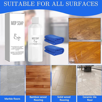 Mop Soap Brazilian Waves, Mop Soap Scented, Luxury Mop Soap, Mop Soap For Floor Cleaning (120ml)