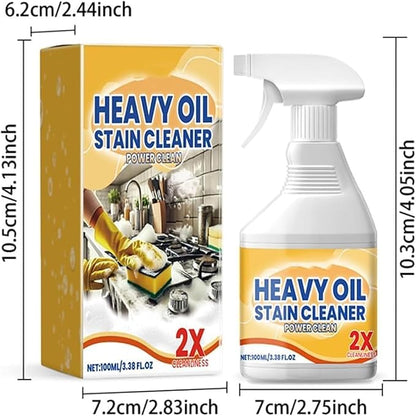 Kitchen Cabinet Cleaners and Polishers, All Purpose Kitchen Heavy Oil Cleaning Spray, Multipurpose Kitchen Cleaner (2pcs)