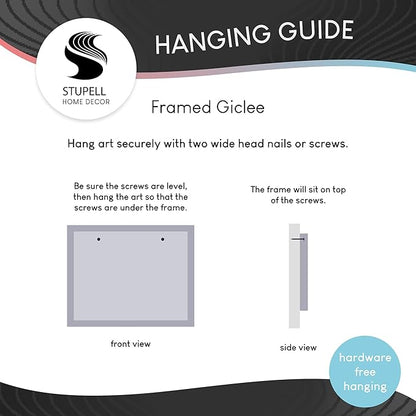 Stupell Industries 'Laundry Stain Removal Guide Helpful Symbols Chart ', Framed Giclee Art, Black, 24 x 30 Inches, Easy to Hang and Sturdy, Made in USA, by Lettered and Lined