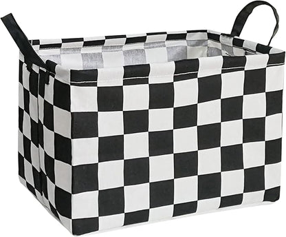 MAIZMZ Rectangular Storage Basket Collapsible Organizer Bin Waterproof Toy Box for Organizing Home/Dorm/Kitchen/Pet/Office/Closet/Shelf/Gift Baskets