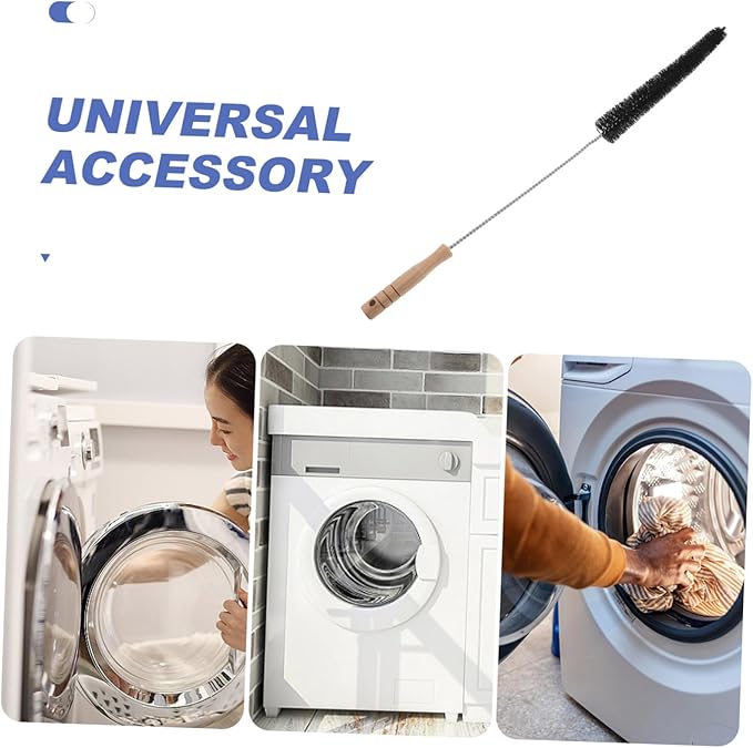 Refrigerator Coil Brush Dryer Vent Cleaner Soft Bristles Washing Machine Drum Brush Easy Cleaning
