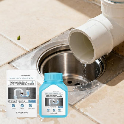 Drain Clog Remover Powerful Unclogging Sink Hair Cleaner, Sink Drain Cleaner for Kitchen Bathroom, Unclogging Solution for Pipes, Toilets & Showers Fast Acting Drains Unclogger (3PCS)