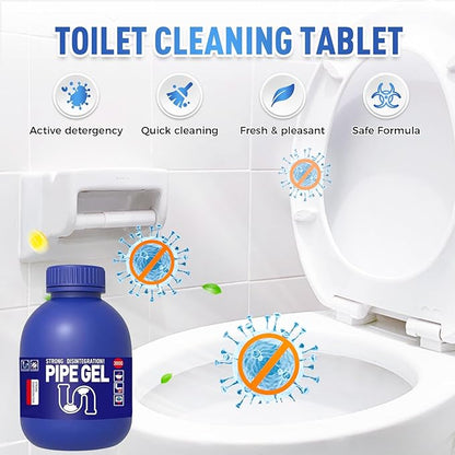 Strength Drain Cleaner, 2025 New Professional Drain Opener for Kitchen Sink, Powerful Clog Remover for Bathroom Shower, Durable Pipe Cleaning Agent for Household Use (1Pcs)