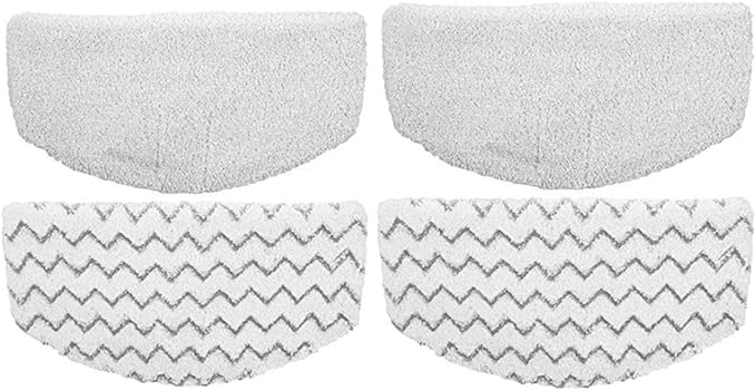 4 Pack Replacement Pads for Bissell Powerfresh Hard Floor Steam Cleaner 1940 1440 1806 Series Steam Mop Compare to Part # 5938 & 203-2633 (4 Pack)