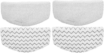 4 Pack Replacement Pads for Bissell Powerfresh Hard Floor Steam Cleaner 1940 1440 1806 Series Steam Mop Compare to Part # 5938 & 203-2633 (4 Pack)