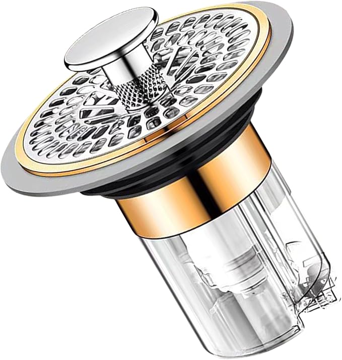 PANGBOER Detachable Bathtubs Drain Stopper Bathroom Shower Sink Drain Plug Push-type Bounce Cores Drain Filter Bounce Cores