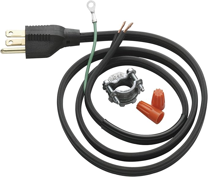 INSINKERATOR Garbage Disposal 3-Foot Power Cord Installation Kit for Standard Series (Badger) Food Waste Disposer Models,CRD-00,(Pack of 6)