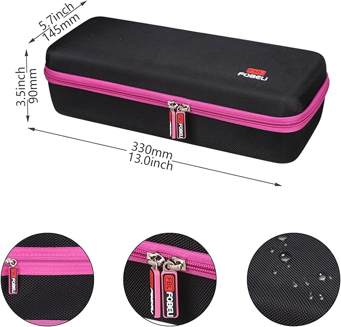 FBLFOBELI Hard Steamer Case Compatible with Jack & Rose/for Ilake/for FEPPO/for Nesugar/for Kssvzz Travel Steamer, Portable Garment Steamers Handheld Iron Carrying Storage Organizer