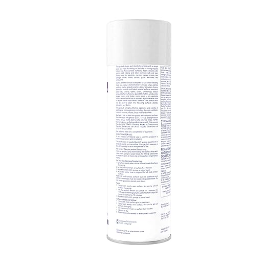 Diversey 04531 Envy Foaming Disinfectant Cleaner, EPA registered Hospital Grade Sanitizing Spray with Lavender Scent, Aerosol, 19-Ounce