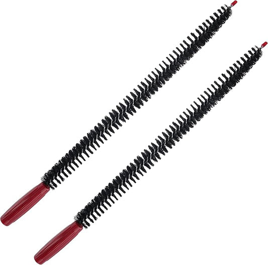 Dryer Lint Brush Vent Cleaner, Long Flexible Refrigerator Condensor Coil Cleaning Brush, Fridge and Radiator Cleaner Brush, 26 Inch,2 PC