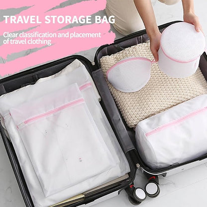 Extra Large Mesh Laundry Bags Washing Bag 2Pack Delicates Bag and Zipper Laundry Bag Jumbo for Washing Machine Large Mesh Bags for Blankets, Bedding, Coats, Toys (2PCS-XXXL)