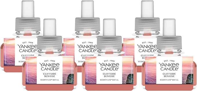 Yankee Candle Cliffside Sunrise ScentPlug Refills (Pack of 6)