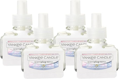 Yankee Candle Snow Globe Wonderland ScentPlug Refills (Pack of 4)