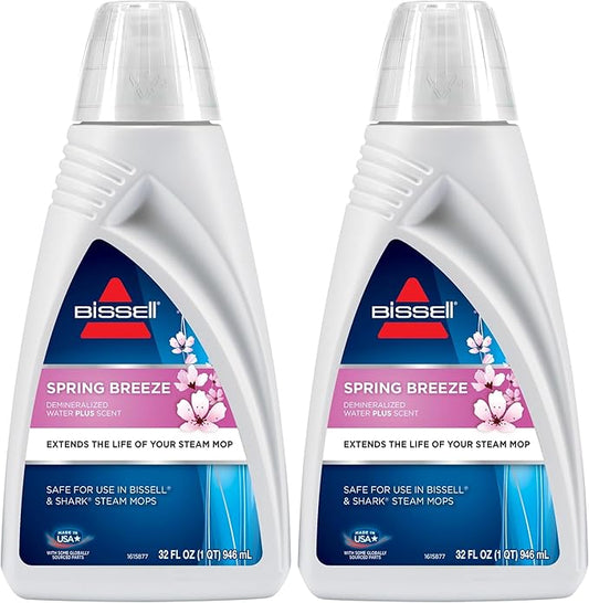 Bissell Spring Breeze Demineralized Water 32 oz, 1394, White (Pack of 2)