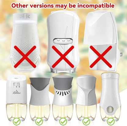 Plug In Air Fresheners for Home, 12ct – Black Cherry, Tropical Berries, Citrus, Honeydew Melon, Wall Plug in Refills, Room Freshener for Home, Compatible with Air Wick & Glade, Not for Glad Plus